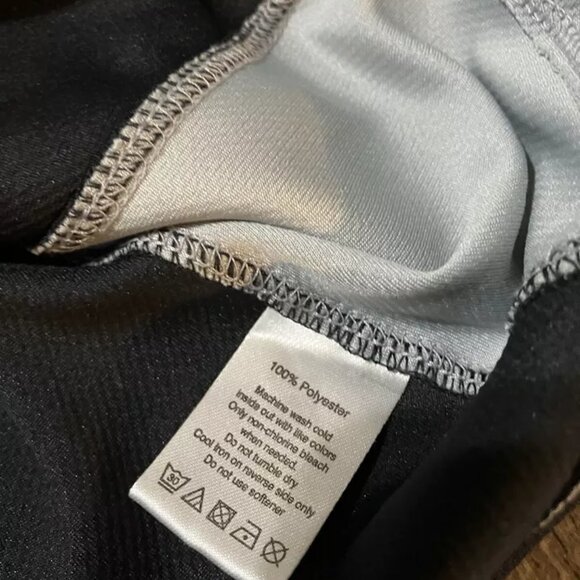 Alo Coolfit Shirt Womens 2XL Black Gray Long Sleeve Yoga Gym - Picture 3 of 4